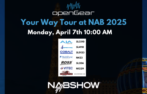 openGear Your Way Tour at NAB 2025